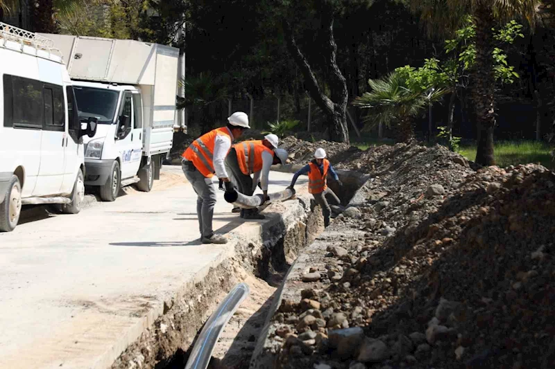 Aksaz’da içme suyu ve yangın hatları yenileniyor
