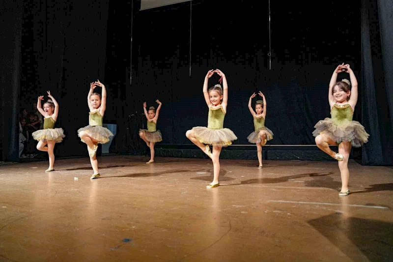 Gölbaşı Belediyesi kültür ve sanat kursiyerlerinden yıl sonu gösterisi
