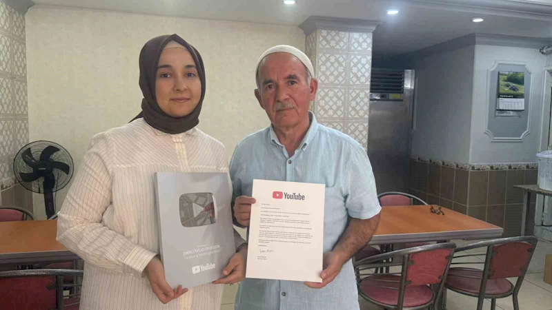 50 yıllık tatlıcılık mesleğini sosyal medyaya taşıdı
