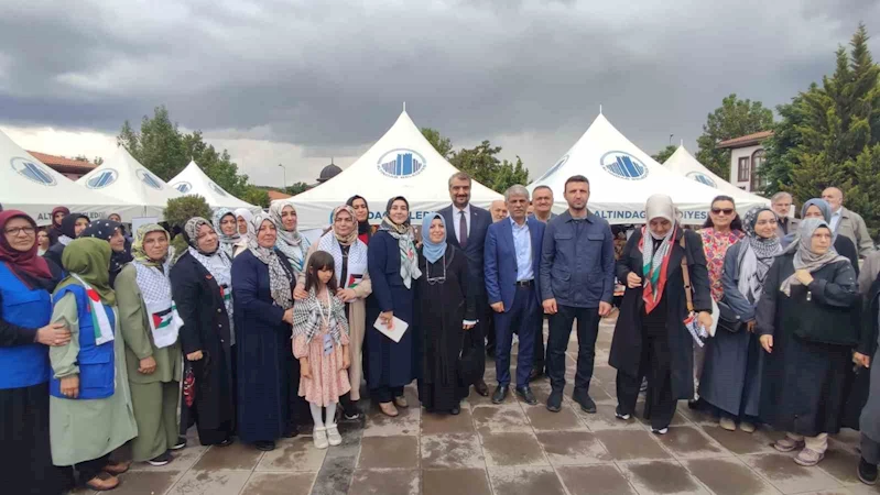 Ankara’da Gazzeli kadın ve çocuklar için yardım sergisi düzenlendi
