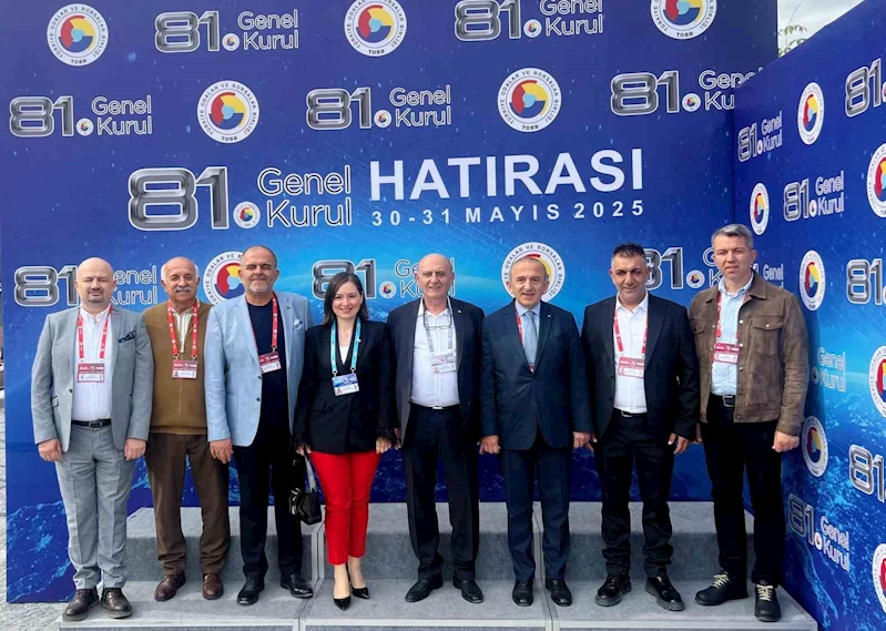 Manisa TSO heyeti TOBB Genel Kuruluna katıldı
