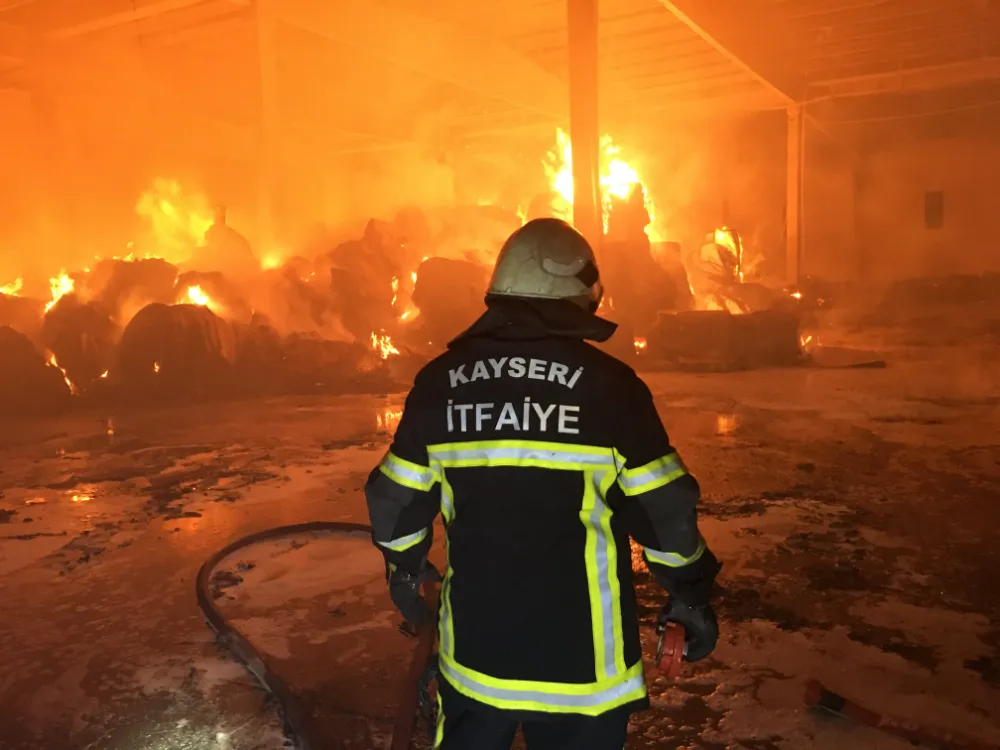Kayseri itfaiyesinin nisan karnesi