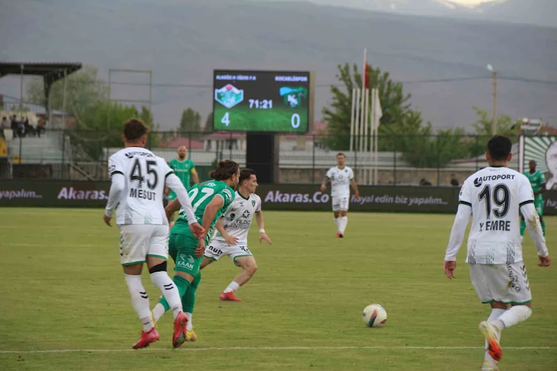 Trendyol 1. Lig: Iğdır FK: 4 - Kocaelispor: 0
