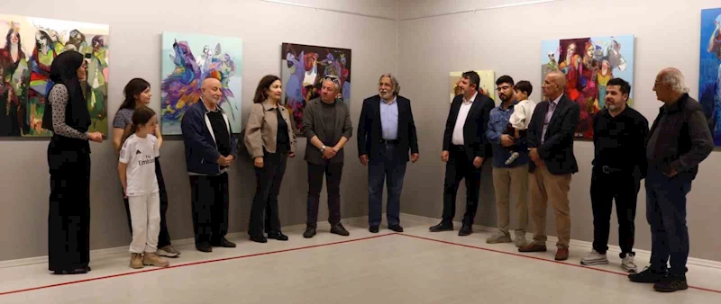 Ferahoğlu, SANKO Sanat Galerisi’nde resim sergisi açtı
