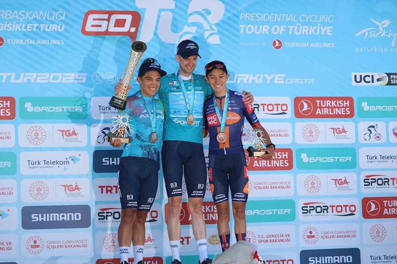 60. Cumhurbaşkanlığı Türkiye Bisiklet Turu’nu Hollandalı Wout Poels kazandı
