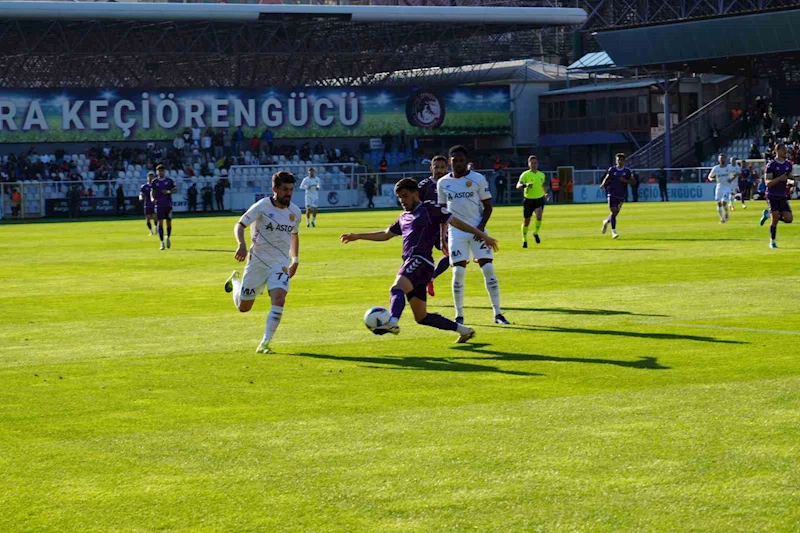 Trendyol 1. Lig: Ankara Keçiörengücü: 2 - MKE Ankaragücü: 3
