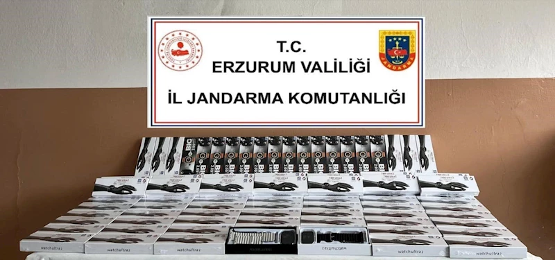 Jandarmadan akıllı saat operasyonu
