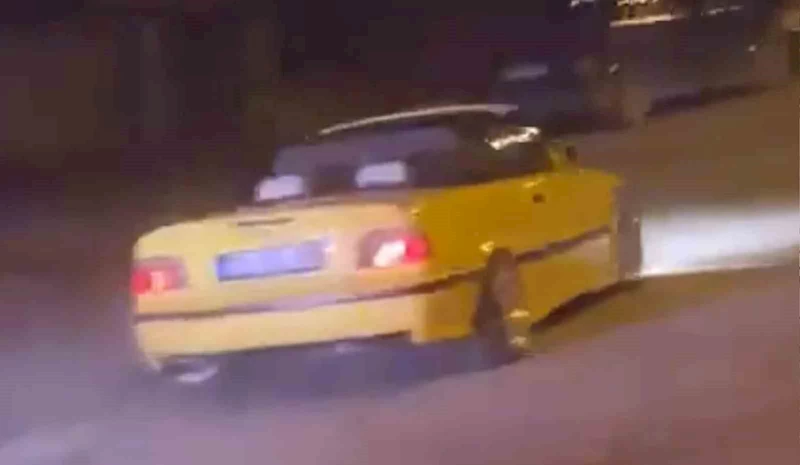 Kırıkkale’de drift atan sürücüye 55 bin lira ceza
