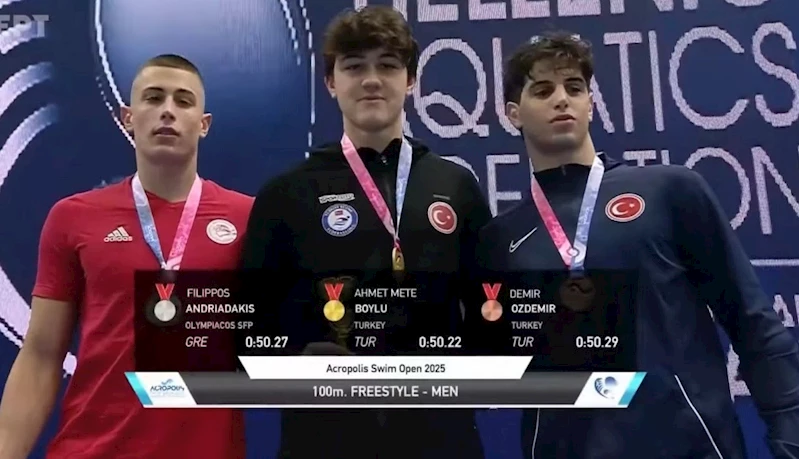 En iyi derecesini yüzdü, tarihe geçti

