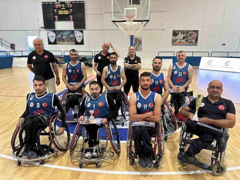 Tosyalı İskenderun Tekerlekli Sandalye Basketbol Takımı, Avrupa şampiyonu oldu
