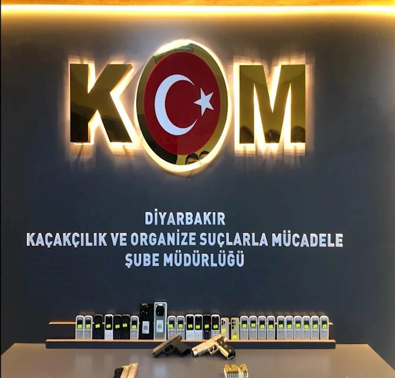 Diyarbakır’da nisanda çok sayıda kaçak ürün ele geçirildi: 5 tutuklama
