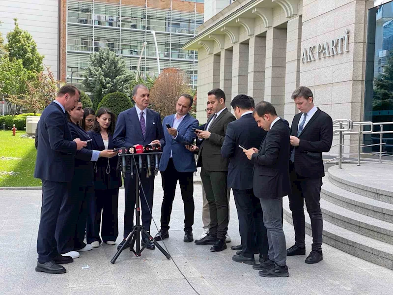 AK Parti Sözcüsü Çelik: 
