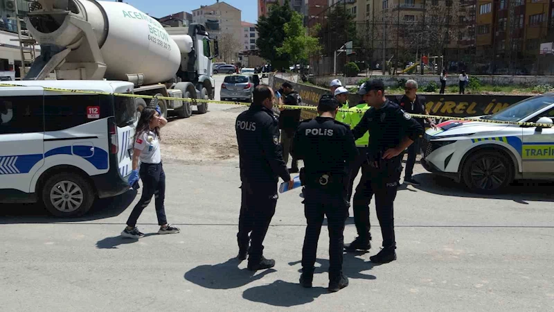 Malatya’da beton mikseri dehşeti
