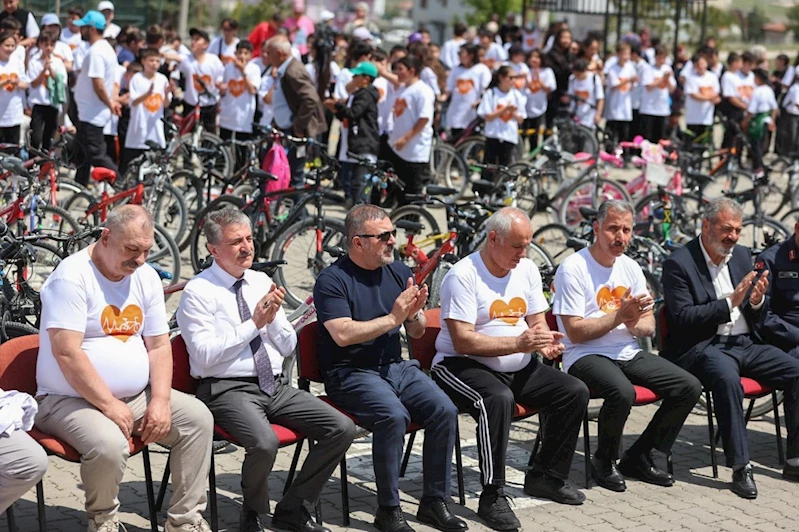Sincan’da pedallar sağlık için çevrildi
