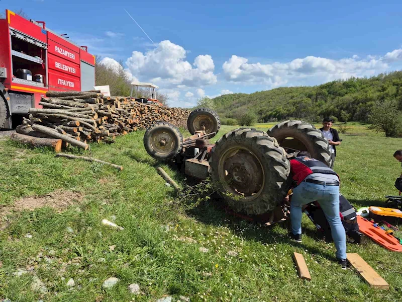Bilecik’te traktör kazası, 1 kişi yaralandı
