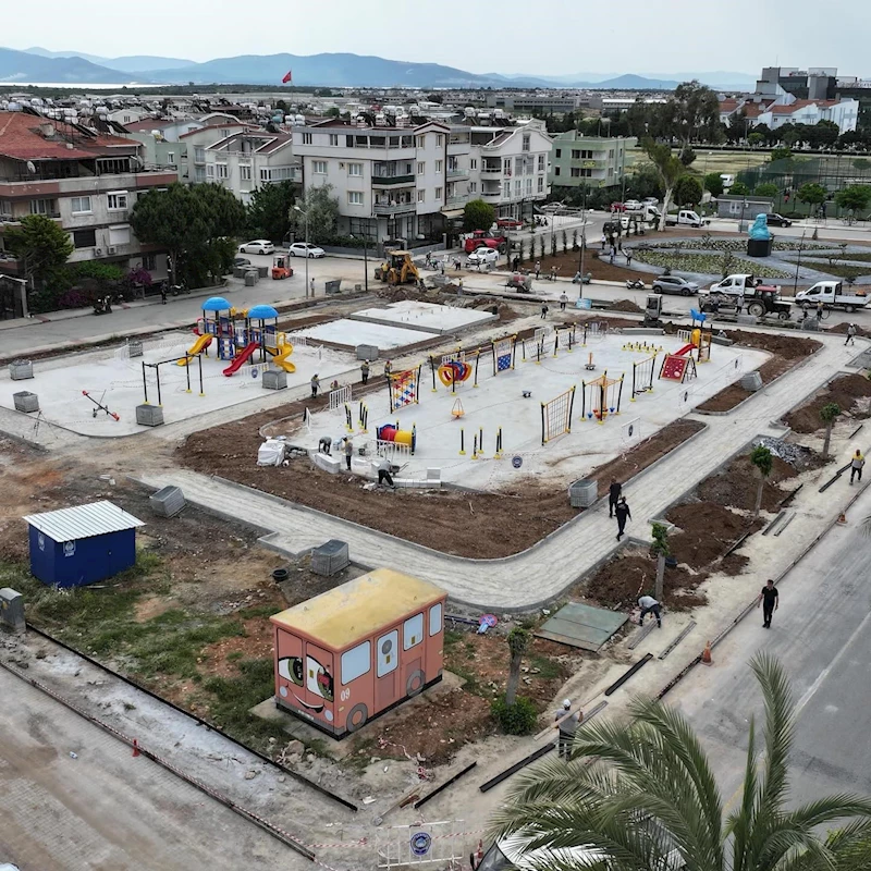 Didim Macera Parkı’nda çalışmalar sürüyor
