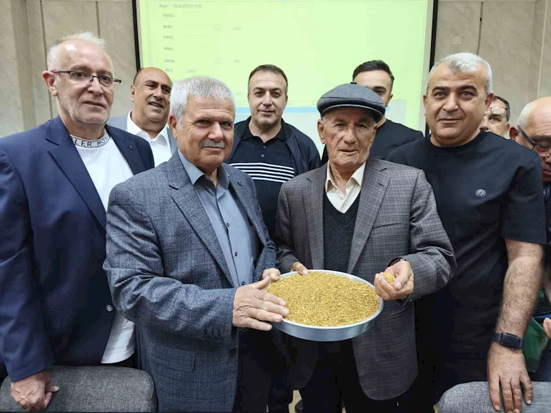 Yılın ilk buğdayı GTB’de işlem gördü
