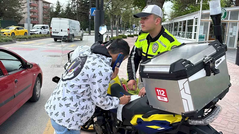 Bolu’da sinyal vermeyen sürücülere ceza yağdı
