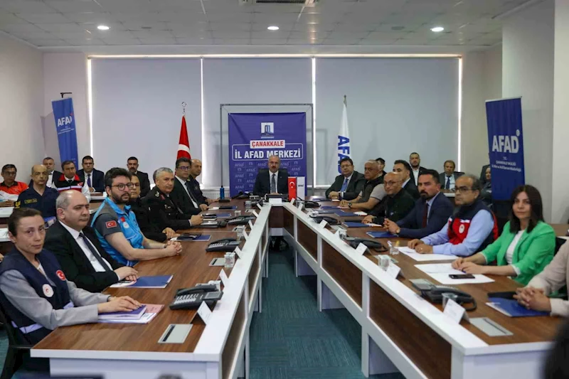 Çanakkale’de deprem tatbikatı: 8 noktada 9 farklı çalışma yapıldı
