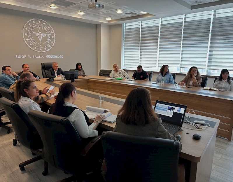 Sinop’ta Evde Sağlık Hizmetleri Koordinasyon Toplantısı
