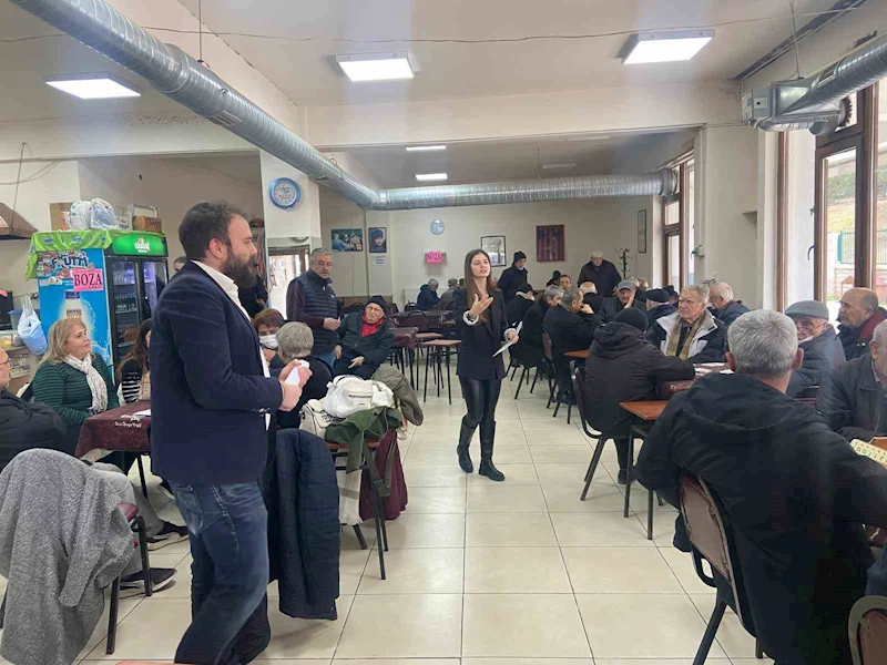 Kıraathanelerde Kadına Şiddetle Mücadele Eğitimi
