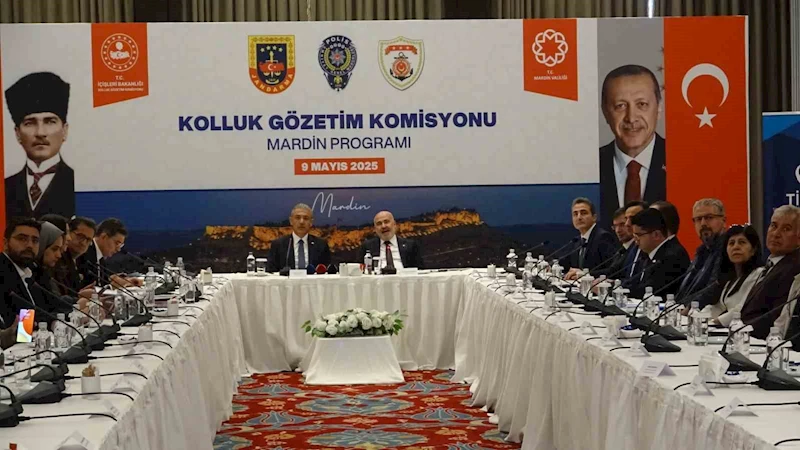 Mardin’de Kolluk Gözetim Komisyonu Toplantısı düzenlendi
