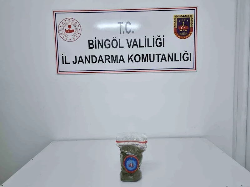 Genç’te uyuşturucu operasyonu
