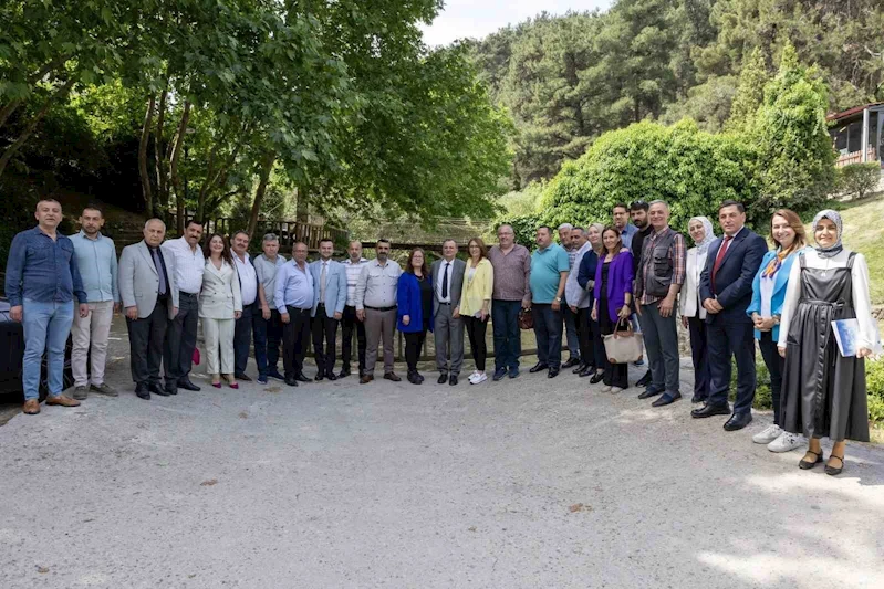 Başkan Balaban muhtarlarla bir araya geldi
