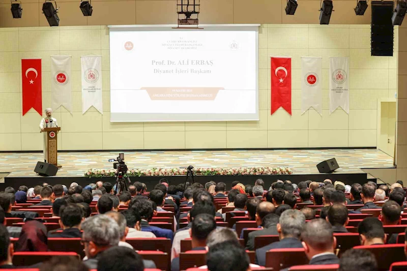 Diyanet İşleri Başkanı Erbaş: 