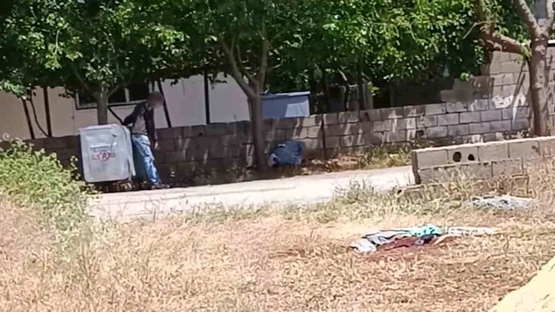 Cadde ortasına yığılıp kaldılar
