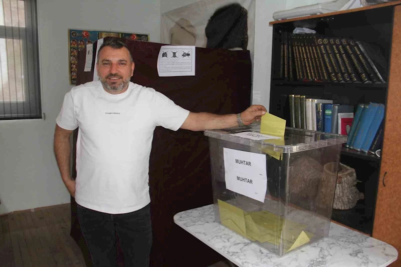 Konya’da muhtarlık seçimi
