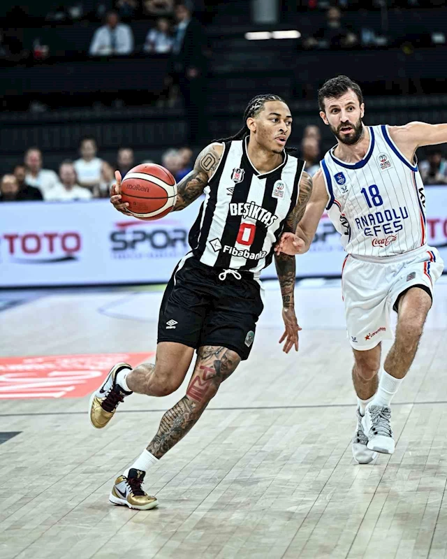 Basketbol Süper Ligi: A. Efes: 94 - Beşiktaş: 87
