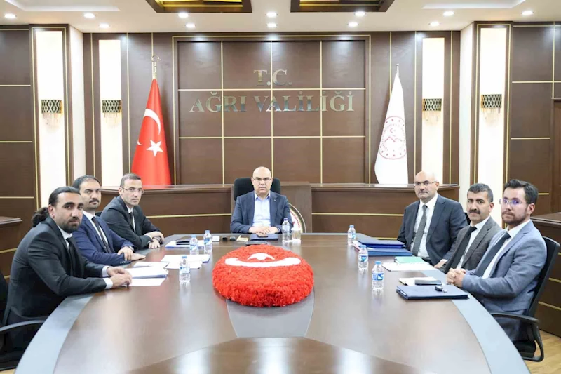 Ağrı’da haftalık çalışma grubu toplantısı yapıldı
