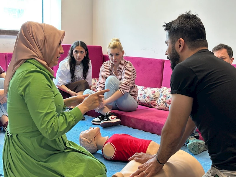 Sinop’ta kurum çalışanlarına hayat kurtaran eğitim
