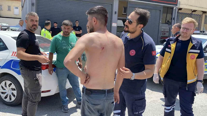Aksaray’da keser ve sopalı kavga: 1 yaralı
