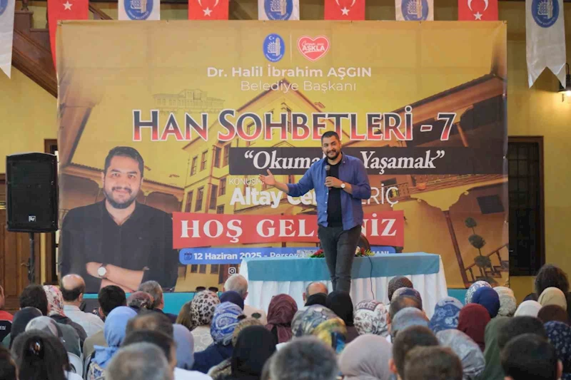 Han Sohbetleri’nin konuğu Yazar Altay Cem Meriç oldu
