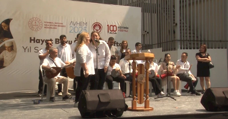 Hayat Boyu Öğrenme Haftası yıl sonu sergi ve etkinlikleri ilgi gördü
