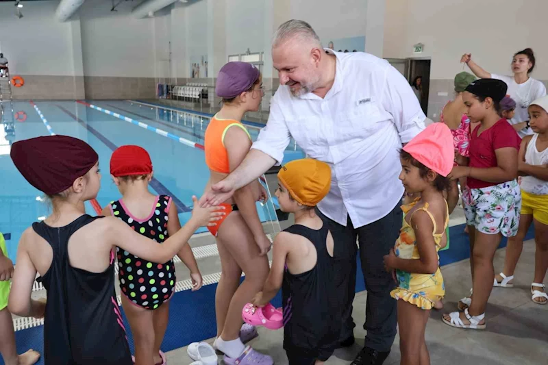 Menemen’de çocuklar kanalda değil, havuzda yüzecek
