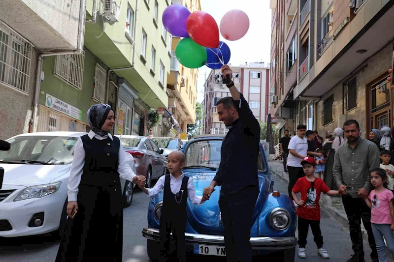 Esenler Belediyesi’nden kanseri yenen 7 yaşındaki Selim için anlamlı etkinlik
