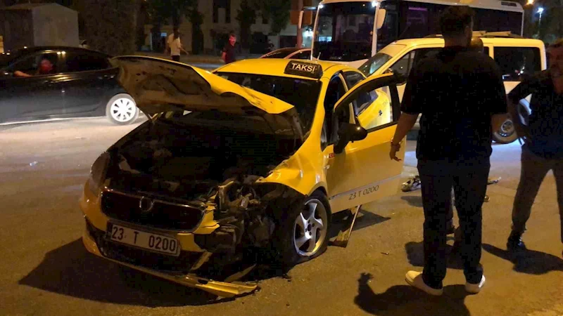 Elazığ’da trafik kazası: 1 yaralı
