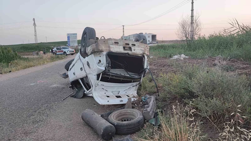Diyarbakır’da otomobil devrildi: 1 ölü, 4 yaralı

