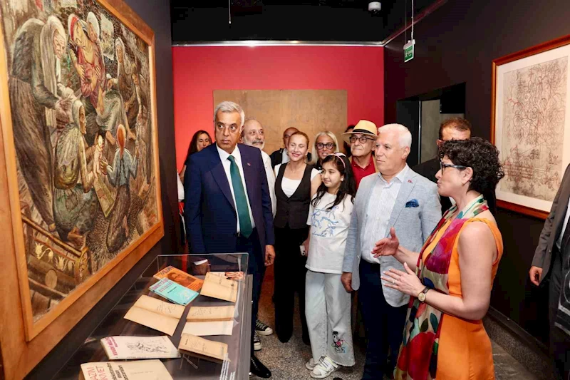 Usta ressam İbrahim Balaban’ın eserleri Bursalılarla buluştu
