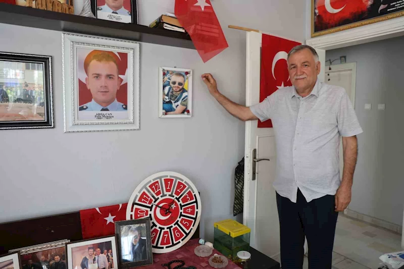 Şehit babalarının hüzünlü günü
