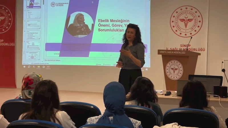 Sinop’ta ebelere afet durumunda doğum yönetimi eğitimi
