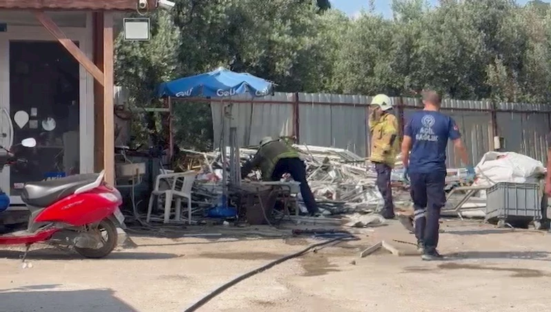 İznik’te LPG tankı patladı: 1 yaralı
