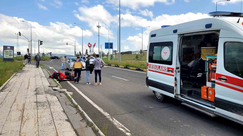 Sarıkamış’ta trafik kazası: 1 yaralı
