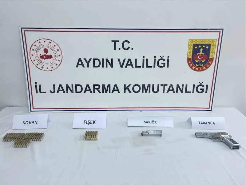 Silahla ateş eden şüpheli jandarma tarafından yakalandı
