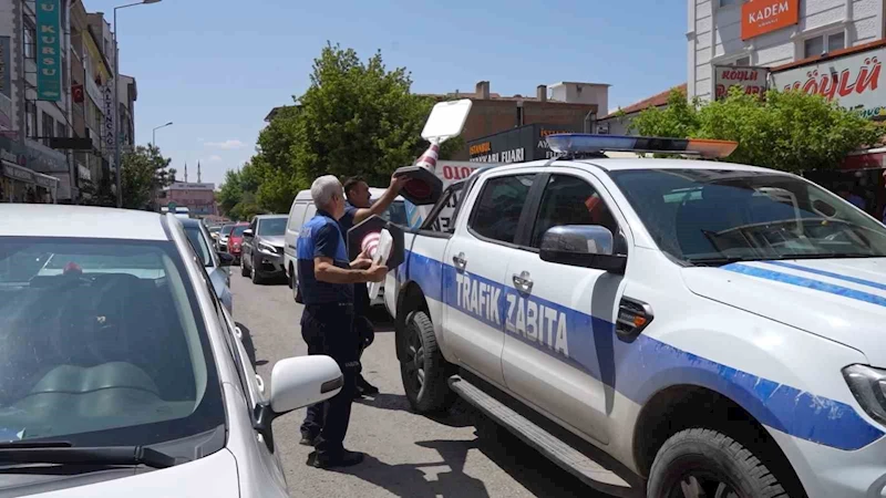 Kırıkkale’de zabıtadan kaldırım ve yol işgali denetimi
