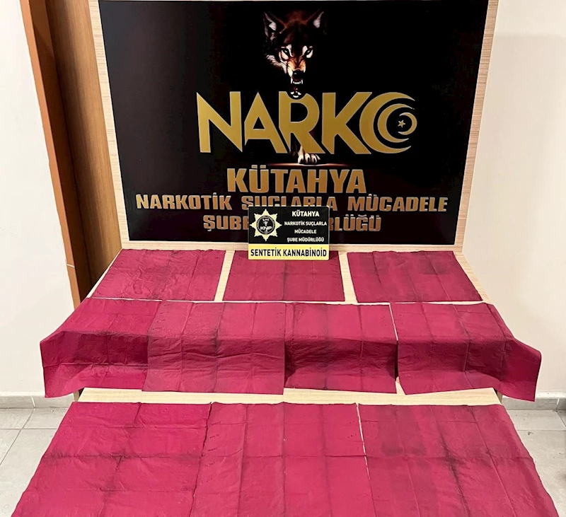 Kütahya’da uyuşturucu ticareti yaptıkları iddiasıyla 2 zanlı tutuklandı
