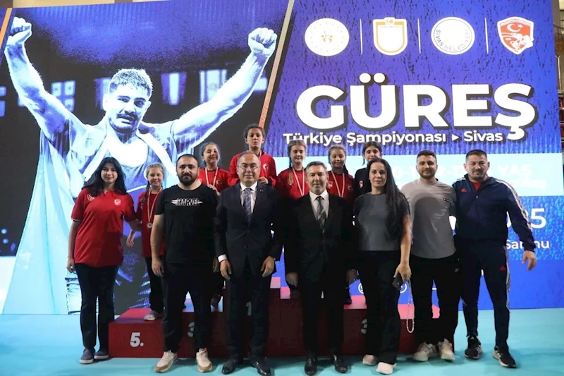 Minikler Türkiye Güreş Şampiyonası sona erdi
